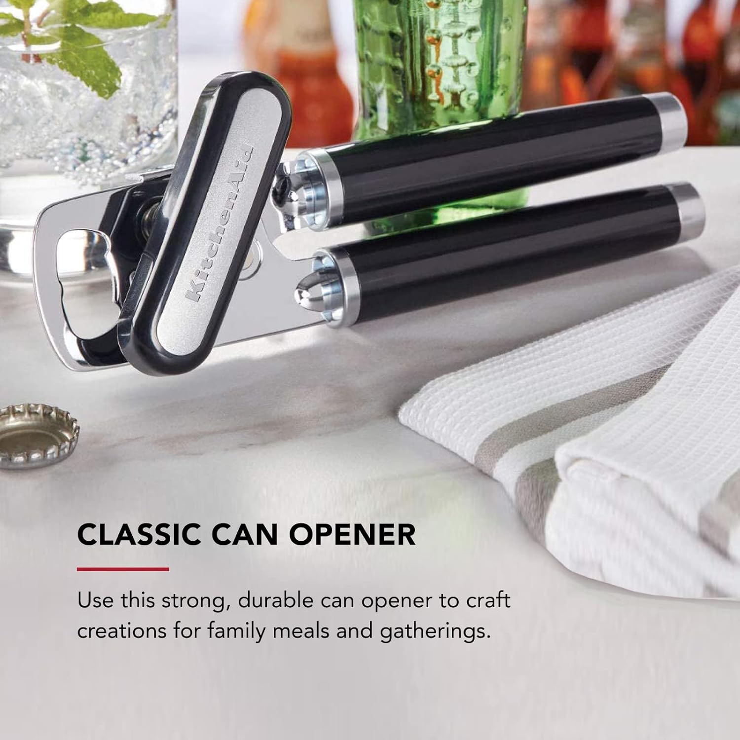 KitchenAid Classic Multifunction Can Opener and Bottle Opener